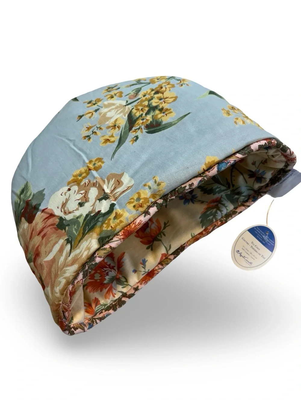 April Cornell Quilted Tea Cosy Auberg Patchwork Floral Insulated Teapot Cover